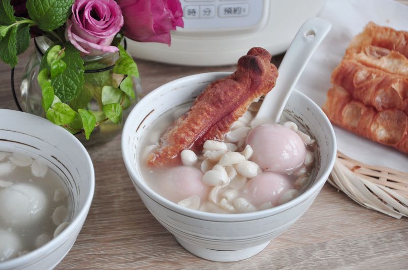 油條花生仁湯