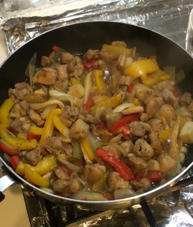 醬燒蔬菜雞肉