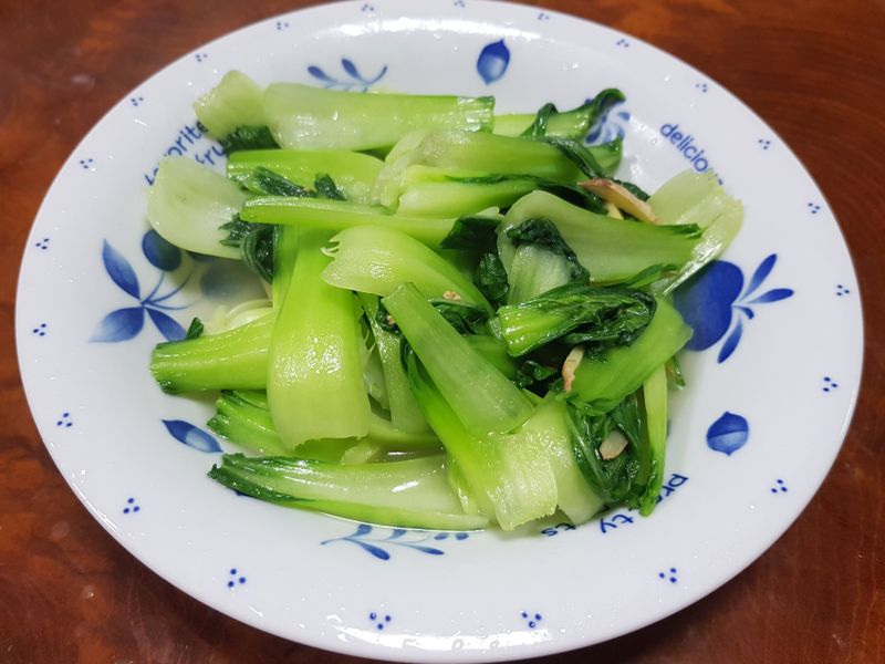 薑絲青江菜