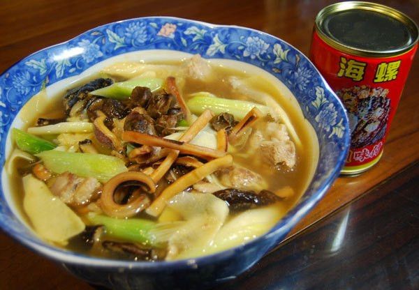 【古早味】魷魚螺肉蒜