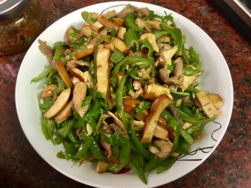 青龍肉絲炒豆干