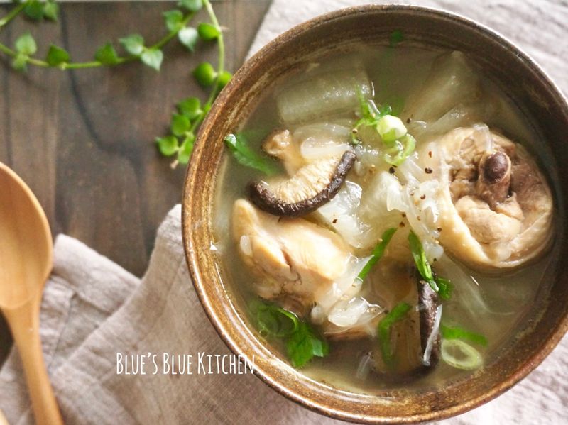 洋蔥雞湯