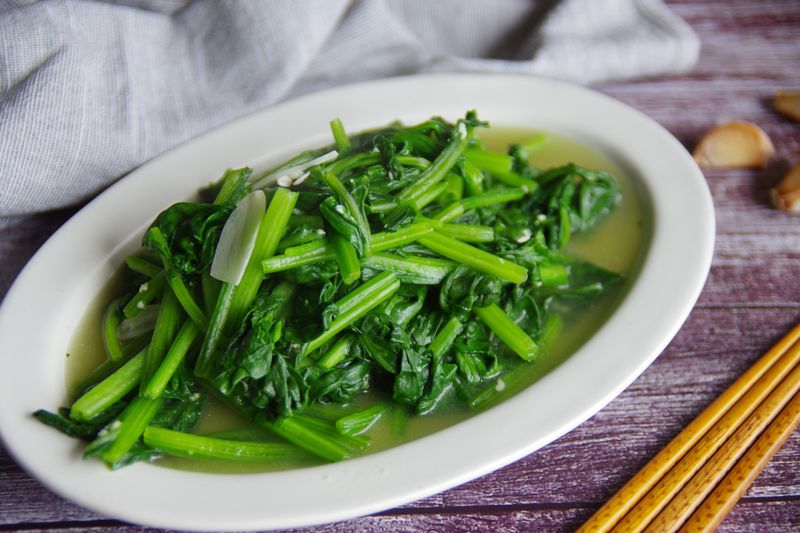 饗瘦美味-鹽麴菠菜