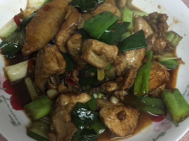 辣豆瓣雞