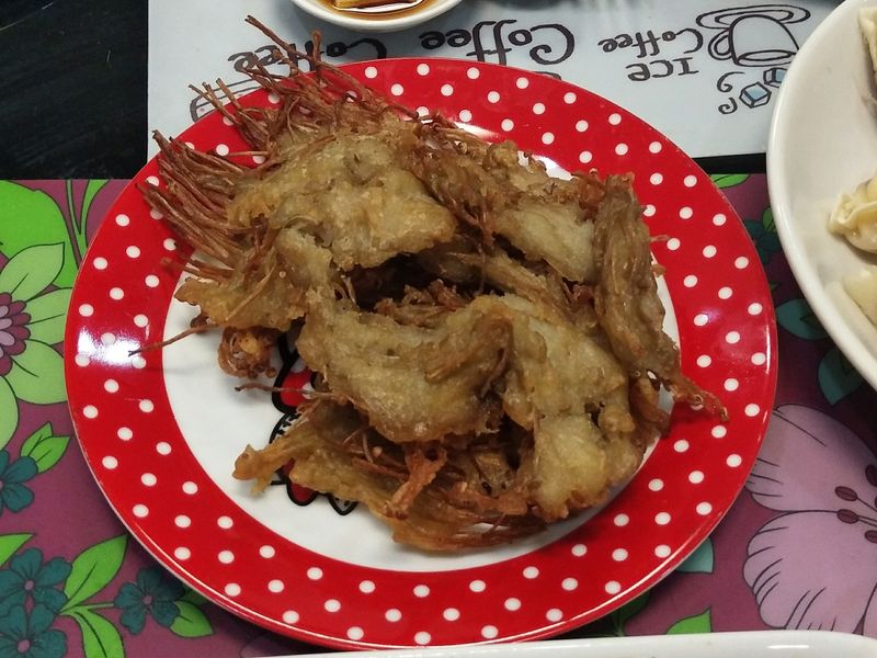 酥炸金针菇