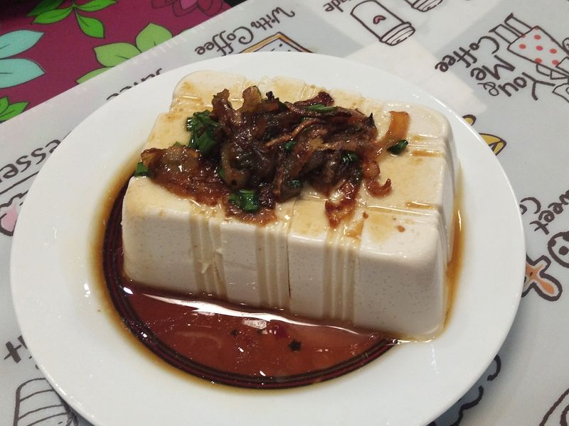 凉拌水豆腐