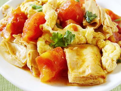 【厚生廚房】番茄蛋炒豆包