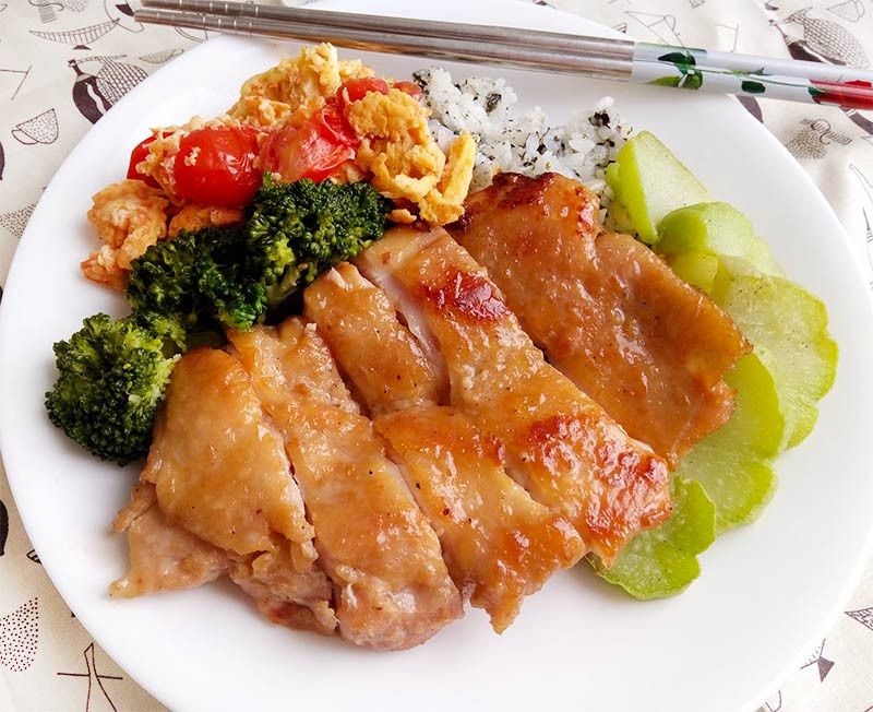 蜂蜜味噌雞腿排