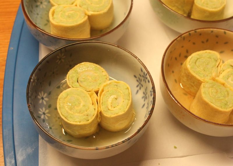 毛豆蛋卷