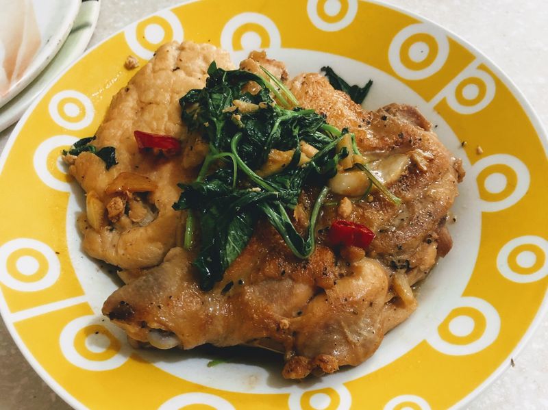 煎雞腿雞胸肉