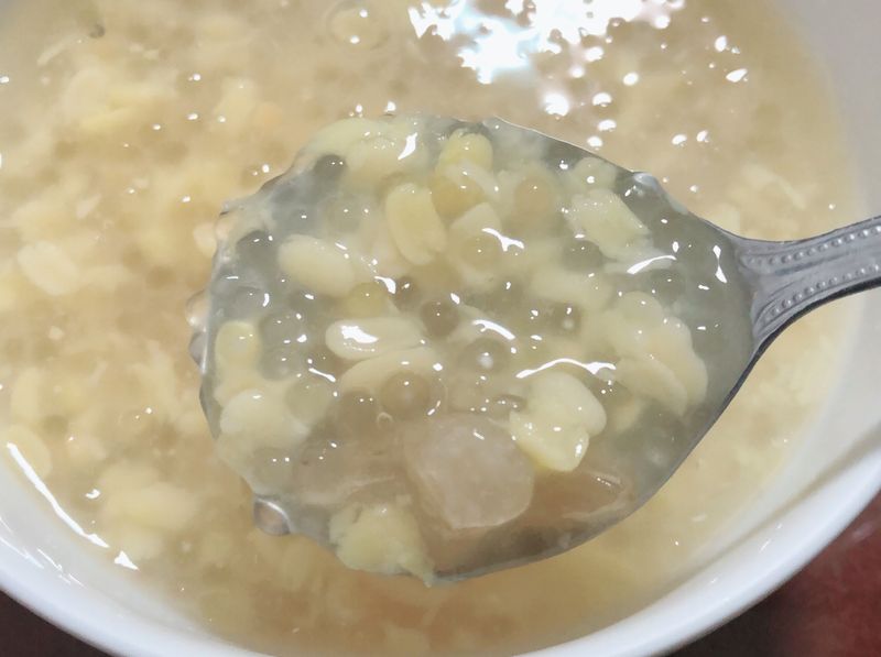 綠豆蒜西米露