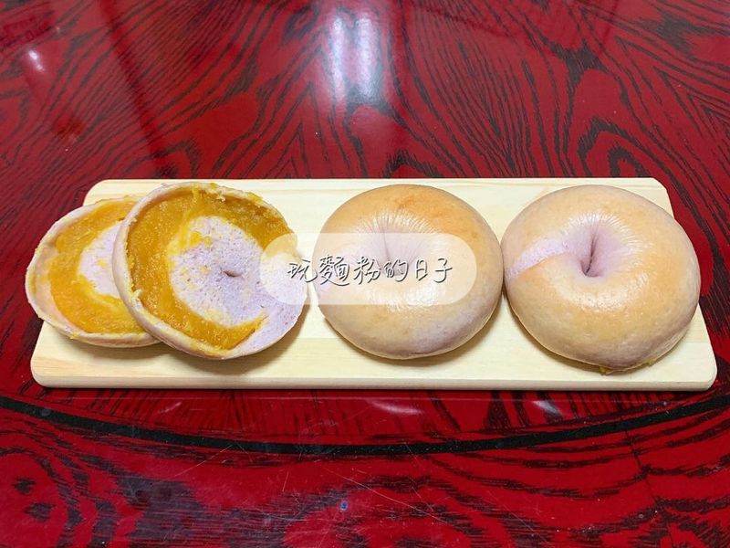 紫薯地瓜貝果