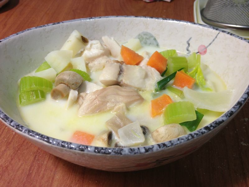 鯛魚蔬菜濃湯