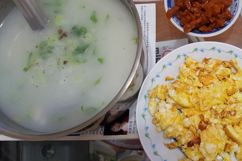 干貝雞肉粥
