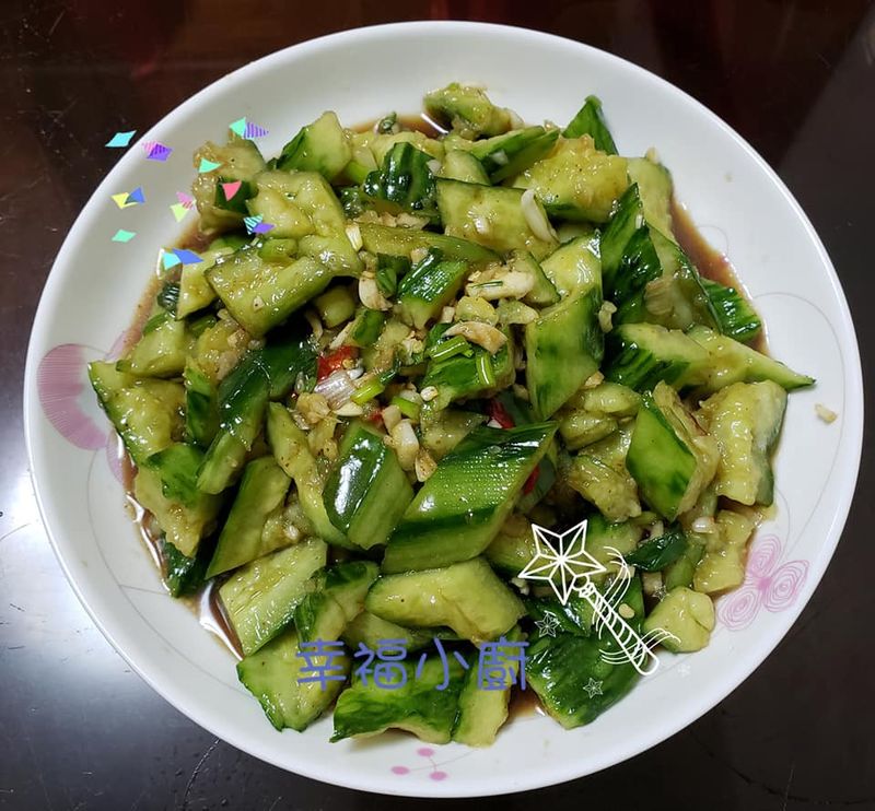 減肥清腸胃之 涼拌青瓜