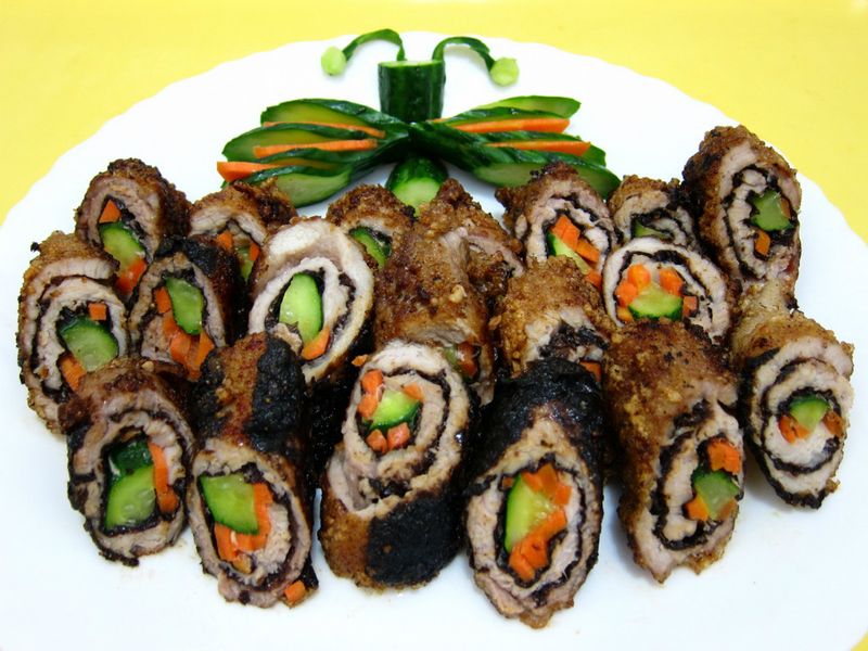 海苔肉捲