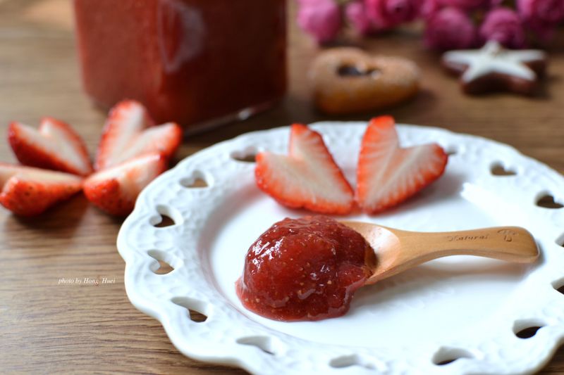 手工草莓果醬(減糖)🍓