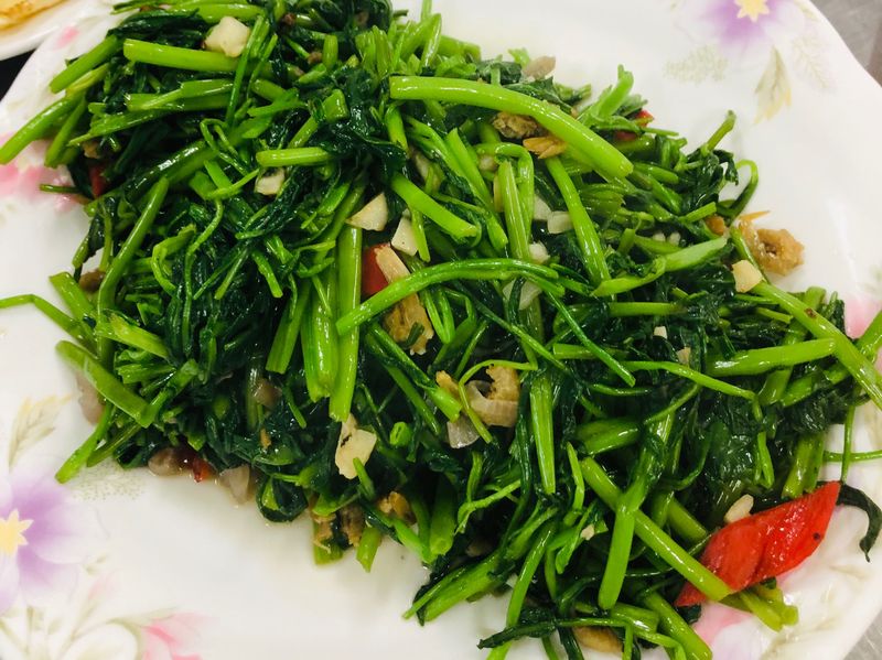 蝦醬空心菜