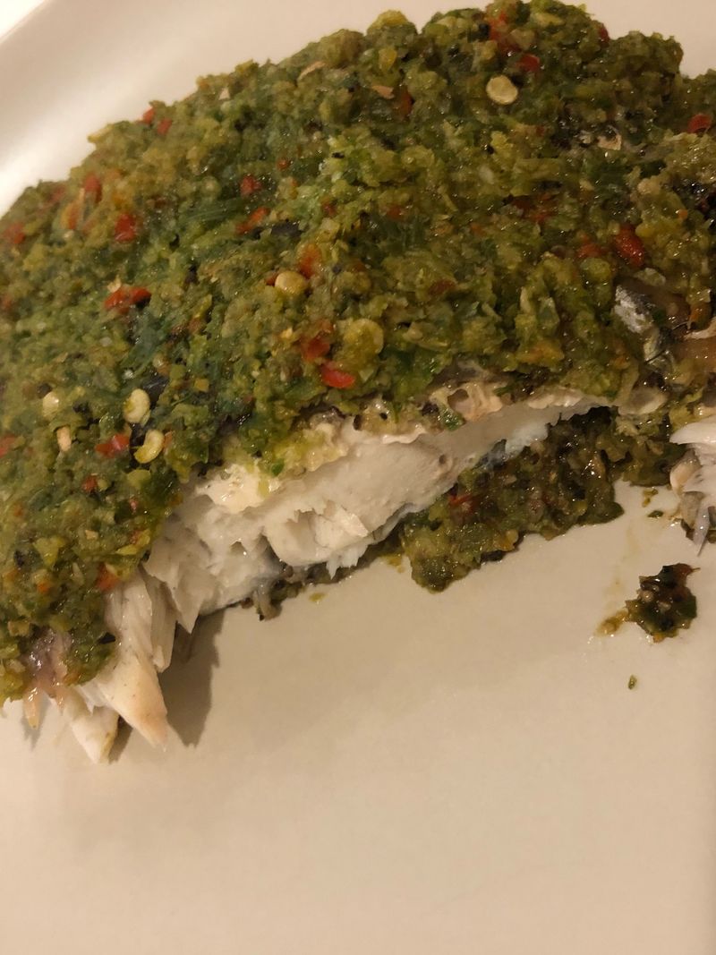 香烤鱸魚