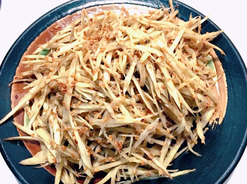 炒牛蒡絲