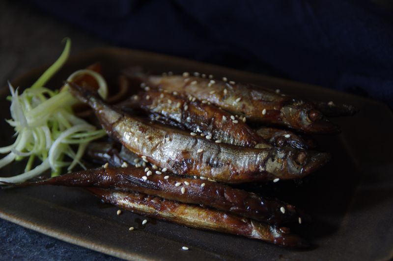 佃煮柳葉魚