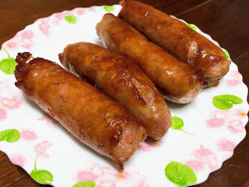 香煎香腸
