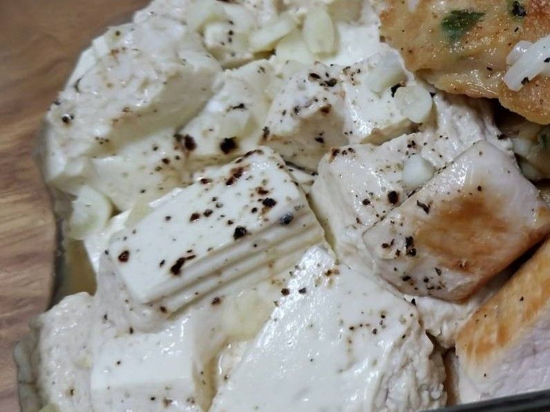 蒸蛋豆腐