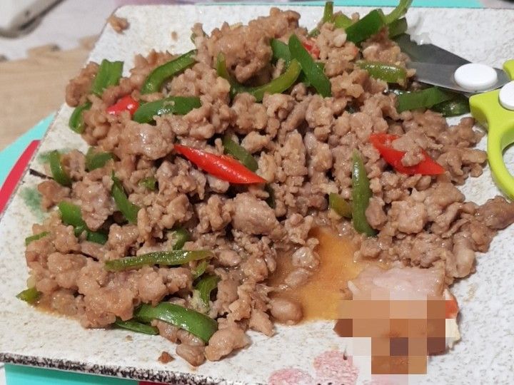 青椒炒肉絲
