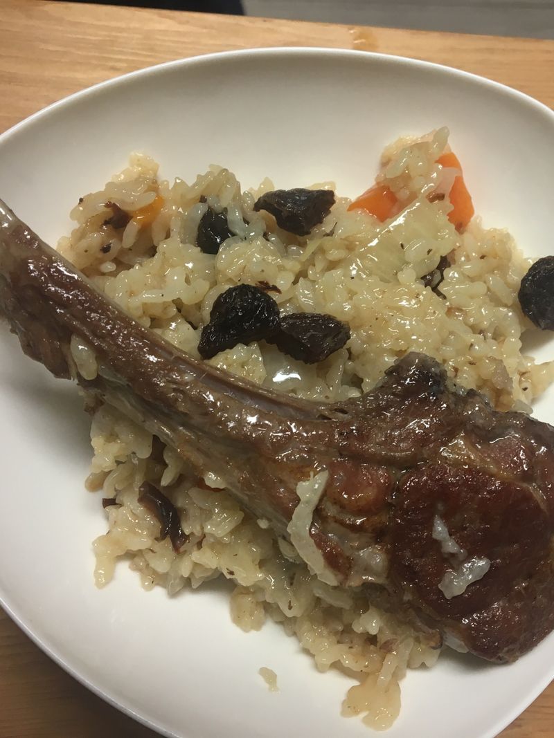 羊肉手抓飯