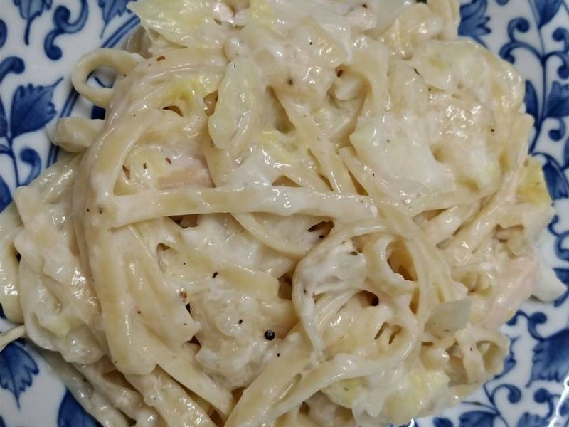 白醬義大利麵