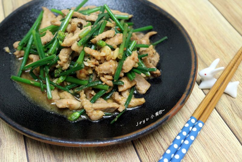 京醬韭花肉絲(便當菜)