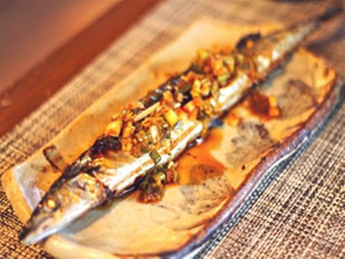 秋之肥美-香醬佐秋刀魚【四季江戶味之秋季料理】