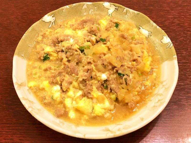 滑蛋牛肉燴飯
