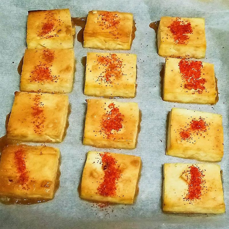 味增辣烤豆腐