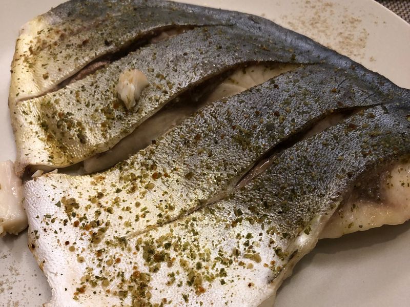 香烤白鯧魚