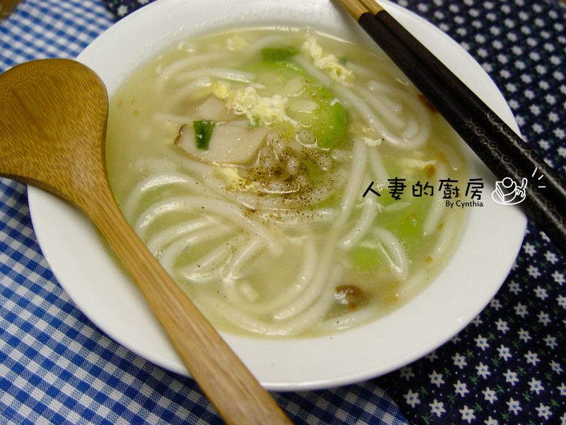 絲瓜米苔目