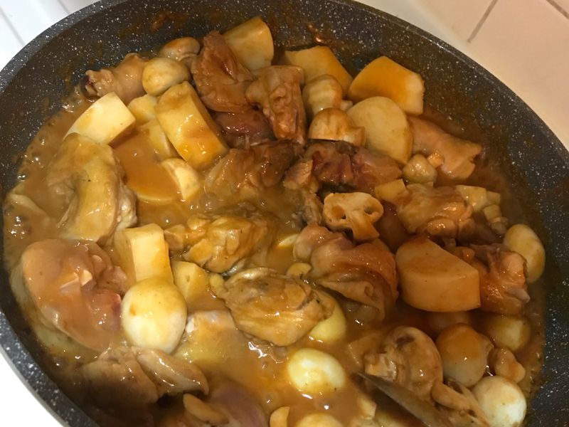 泰式黃咖喱雞