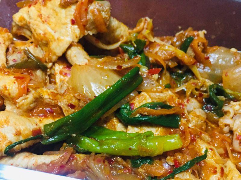 泡菜豬肉