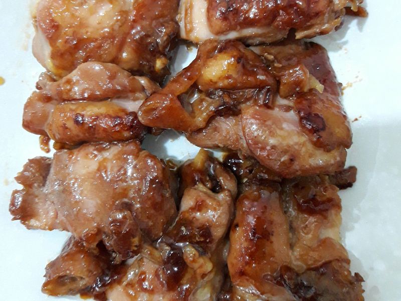 香煎雞腿丁