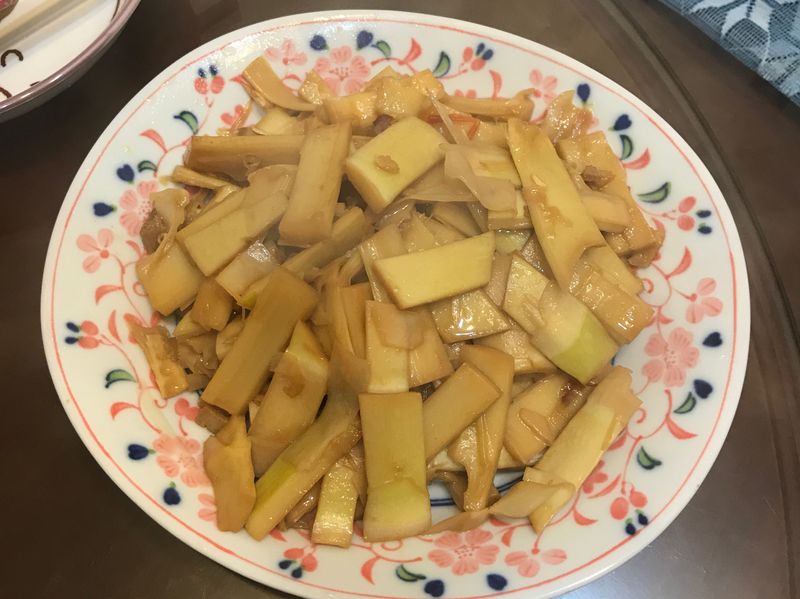 炒箭竹筍