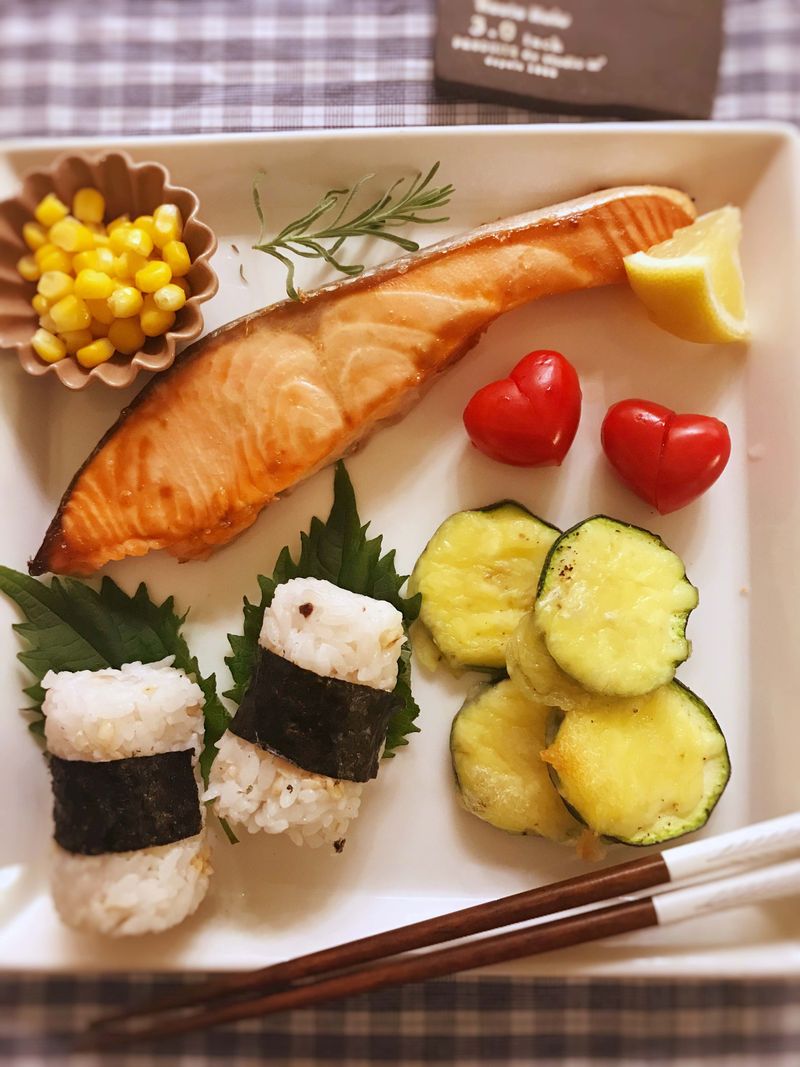 鮭魚味噌燒