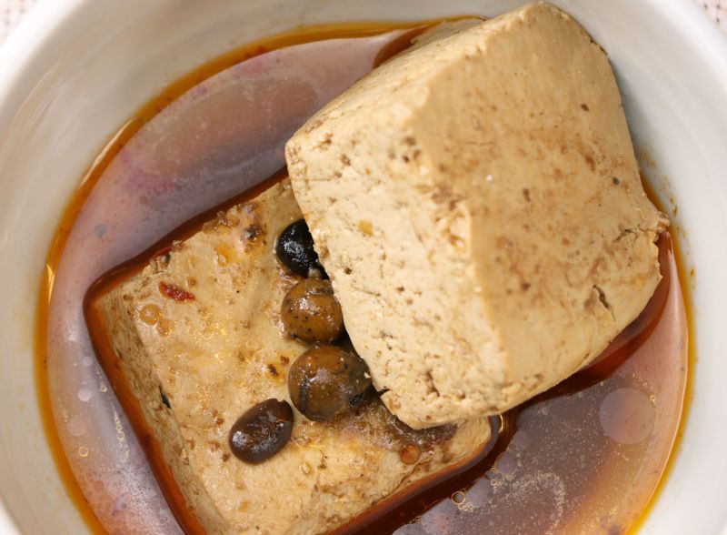 清蒸臭豆腐