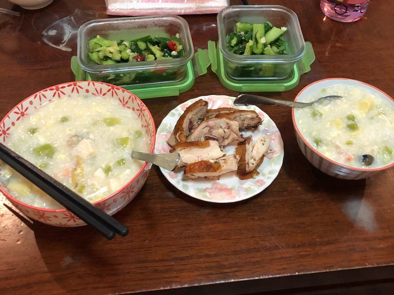 清爽口味絲瓜粥