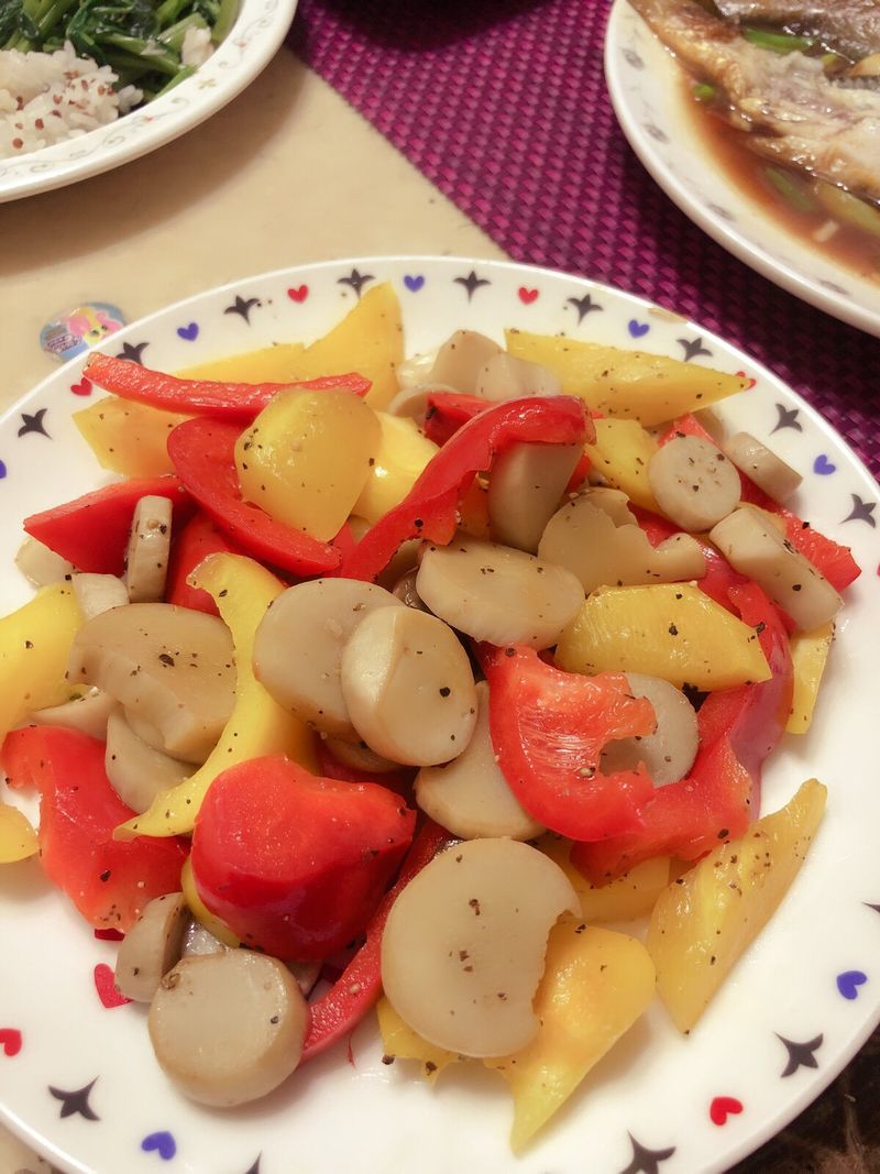 杏鮑菇簡易料理～
（減重適用）