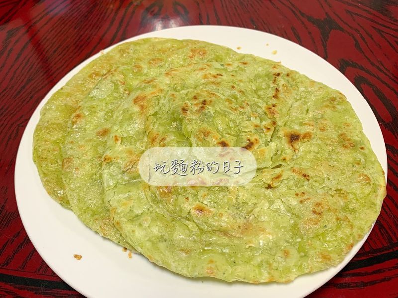 菠菜抓餅
