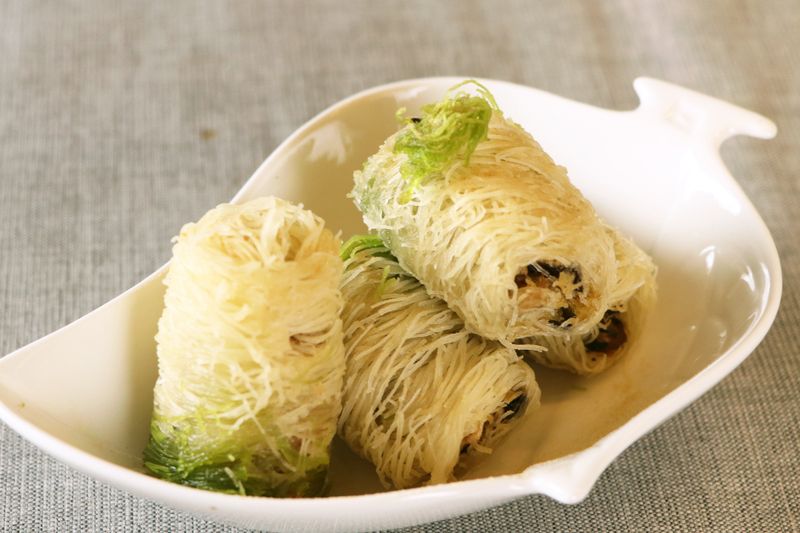 炸蔬菜麵線捲