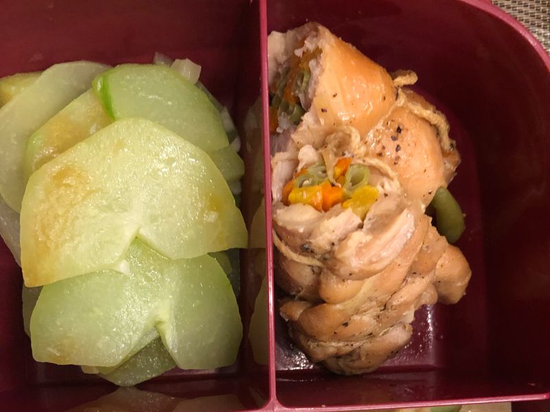 蔬菜雞肉捲