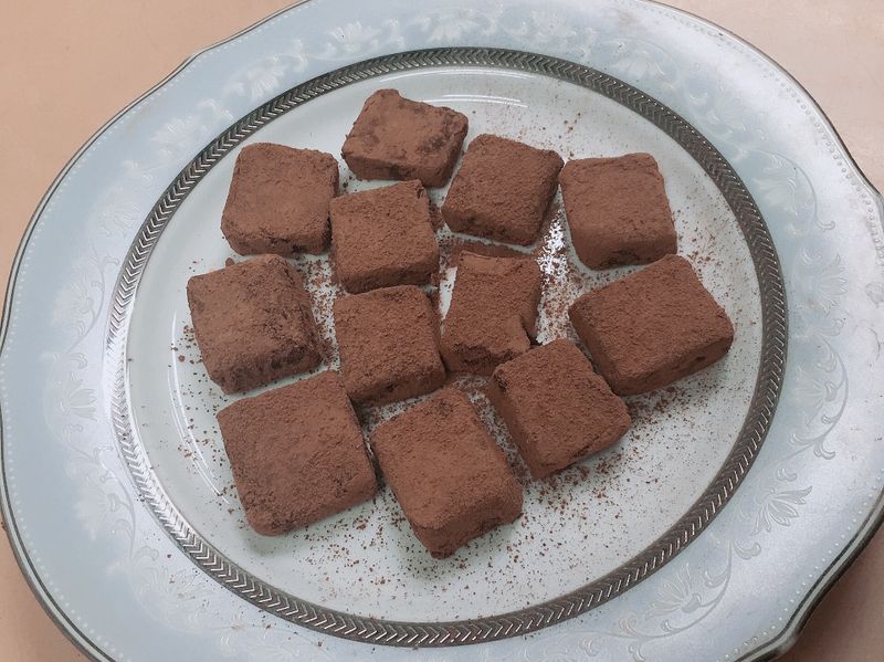 簡易生巧克力🍫✨