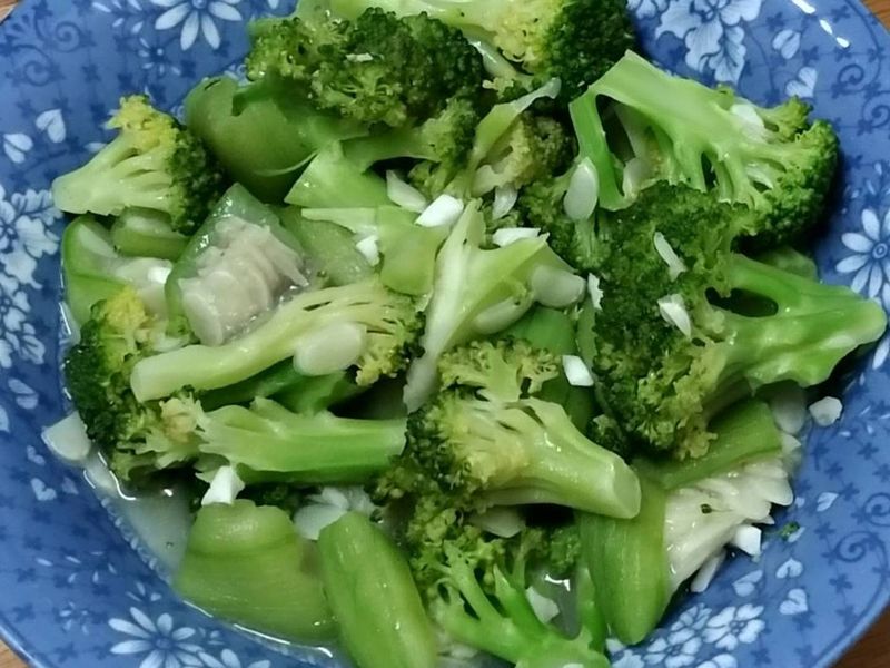 炒絲瓜花椰菜