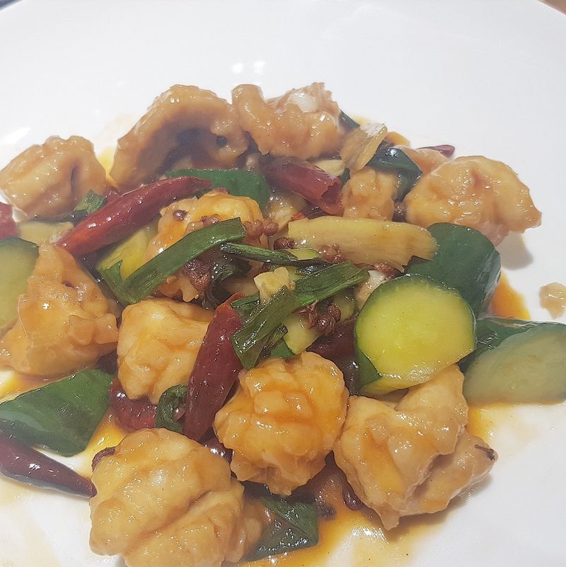 麻辣雞球(麻辣脆溜香雞球)